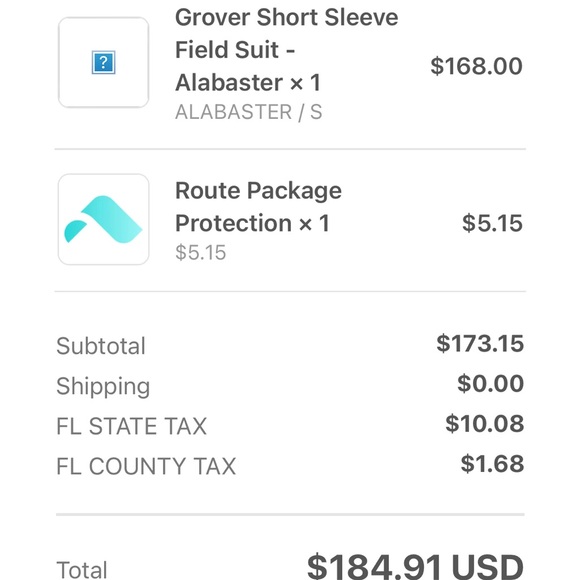 Pistola grover field suit white - Picture 2 of 5